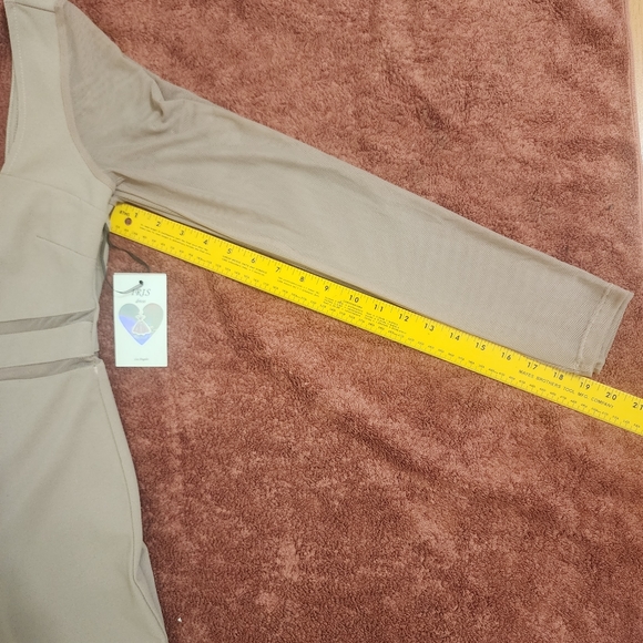 IRIS Dress Baby Pink-Brown Size L - Picture 9 of 10